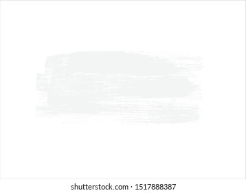 gray brush stroke paint background vector design
