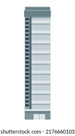 gray building color facade icon