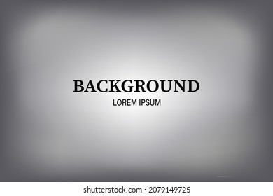 Gray business banner. Gradient soft tones background. Blurry colors. Texture for design applications, website pages. Vector image
