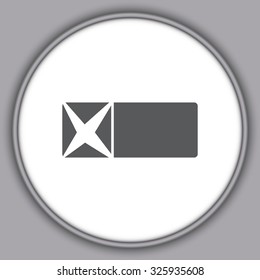Gray Butter vector icons 