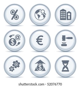 Gray button with icon 25