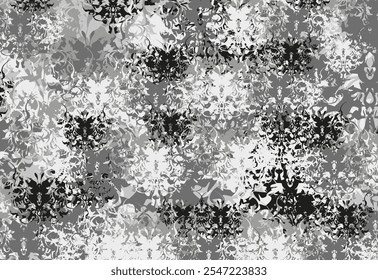 Gray camouflage background created by butterfly wings for fabrics or covers. Ornamental background for business ideas, textiles, scrapbooking, tiles, fashion trends, interior solutions, prints, etc. 