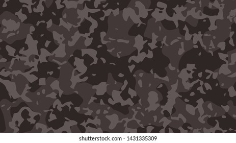 gray camouflage, organic curve pattern.