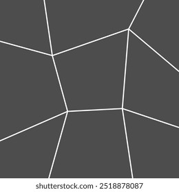 Gray cartoon collage with empty frame spaces on a white background. Templates for photo, decor and interior. Vector illustration.