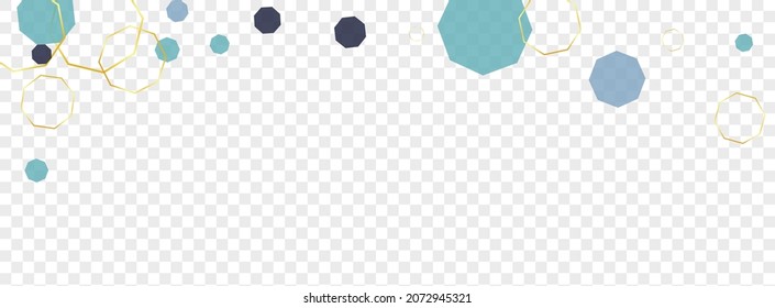 Gray Cell Background Transparent Vector. Polygon Structure Design. Concept Texture. Turquoise Line Digital. Tile Background.