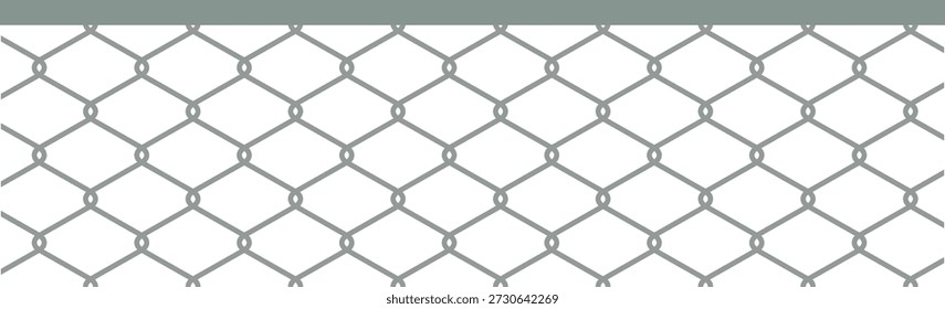 Gray Chain Link Fence Background Texture