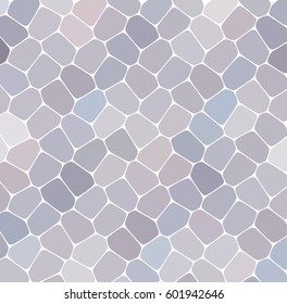 Gray chaotic mosaic  pattern, vector