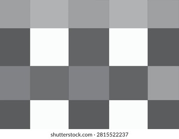 Gray Checkerboard Pattern with Tonal Contrast