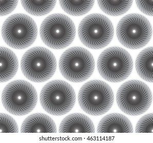 Gray Circle geometric design Background