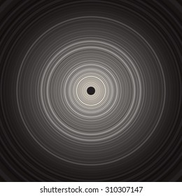 The gray circle several nested loop. Vector illustration background.