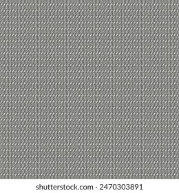 Gray cloth fabric with horizontal stripes and slanted seams. Flax or cotton textile material for blazers, trousers, skirts and other clothing items. Abstract vector.