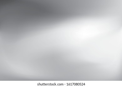Gray color. Abstract blurred gradient mesh background. Vector, illustration.
