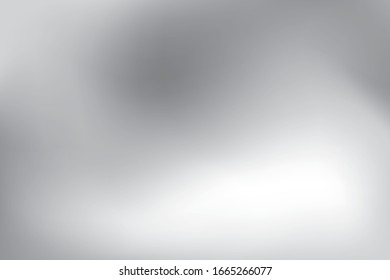 Gray color. Abstract blurred gradient mesh background. Vector, illustration.