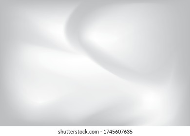 Gray color. Abstract blurred gradient mesh background. Vector, illustration.