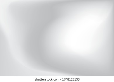 Gray color. Abstract blurred gradient mesh background. Vector, illustration.