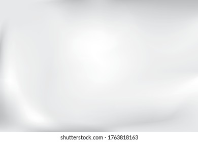 Gray color. Abstract blurred gradient mesh background. Vector, illustration.