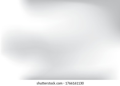 Graue Farbe. Abstrakter unscharfer Farbverlauf-Maschenhintergrund. Vektorgrafik, Illustration.
