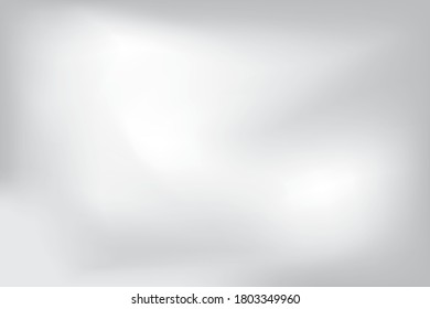 Gray color. Abstract blurred gradient mesh background. Vector, illustration.