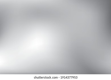 Gray color. Abstract blurred gradient background. Vector illustration.