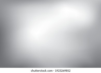 Color gris. Resumen de fondo de degradado borroso. Ilustración vectorial.