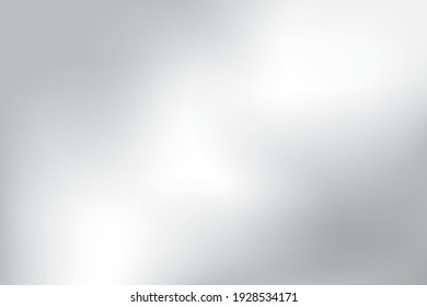 Gray color abstract blurred gradient background. Vector illustration.