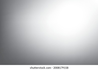 Gray color. Abstract blurred gradient background, modern design luxury, spotlight backdrop. Vector illustration.