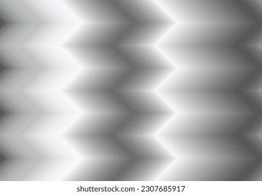 Gray color. Abstract blurred gradient mesh background.  Zig zag silver mesh gradient blurred pattern . Abstract metallic pattern