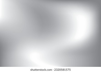 Gray color. Abstract blurred gradient mesh background. Vector illustration.