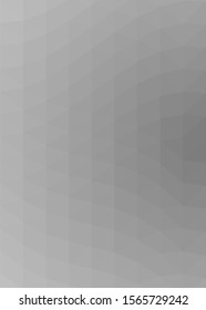 gray Color Abstract trianglify Generative Art background illustration