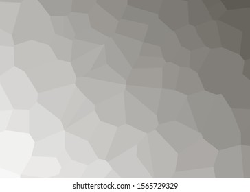 gray Color Abstract trianglify Generative Art background illustration