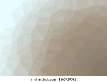gray Color Abstract trianglify Generative Art background illustration