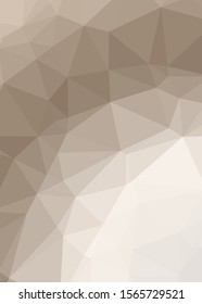 gray Color Abstract trianglify Generative Art background illustration