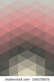 gray Color Abstract trianglify Generative Art background illustration