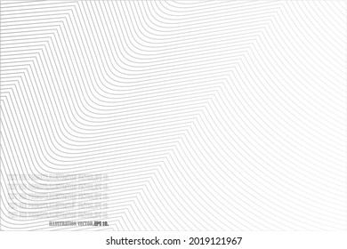 Gray color lines with LUCKY letter for apply to watermark  and Text sample on forground for promote product background,llustration Vector,EPS 10.