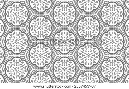 Gray color royal tile wall design pattern