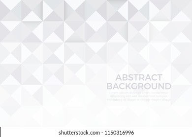 Gray color and white color background abstract art vector