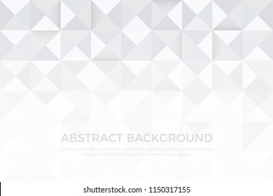 Gray color and white color background abstract art vector