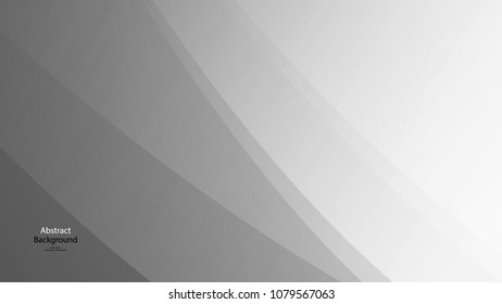Gray color and white color and black color background abstract art vector 