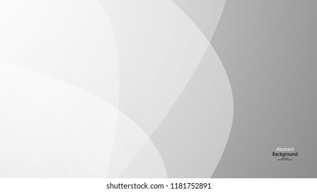 Gray color and white color and black color background abstract art vector 
