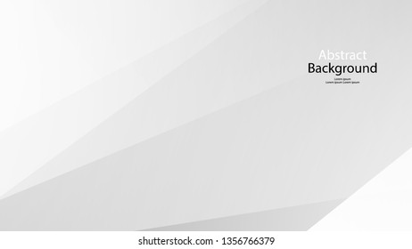 Gray color and white color and black color background abstract art vector 
