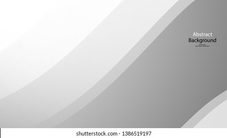 Gray color and white color and black color background abstract art vector 