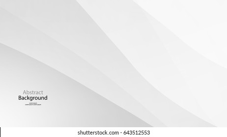 Gray color and white color and black color background abstract art vector
