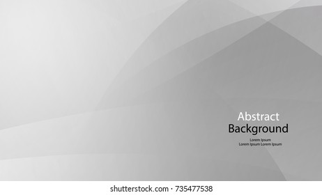 Gray color and white color and black color background abstract art vector 
