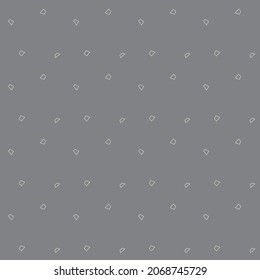 Gray colored background.  Crumbs geometrу pattern. Eps10 vector