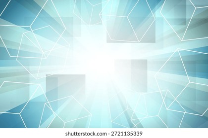 Gray concentric lines business background