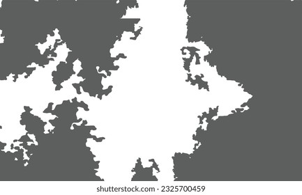 Gray cowhide with white spots background. Spotted vector background. Animal print, dalmatian, Panda and appaloosa horse skin texture. gray cow skin background design