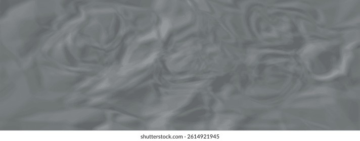 Gray crumpled paper texture background. A crumpled sheet of white paper abstract background. Crumpled paper abstract background or texture for design element.