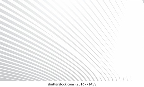 Gray curved lines abstract background for backdrop or presentation