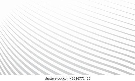 Fondo abstracto de líneas curvas grises para fondo o presentación