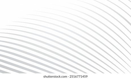 Graue gekrümmte Linien abstrakter Hintergrund für Hintergrund oder Präsentation